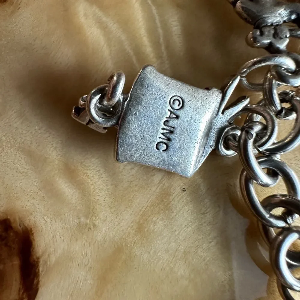 Chunky Twelve Days of Christmas Charm Bracelet